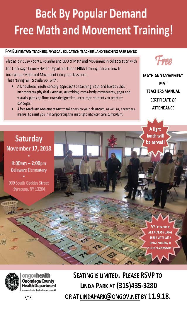 Math and Movement Training