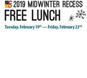 2019 Midwinter Recess Free Lunch Meal Sites